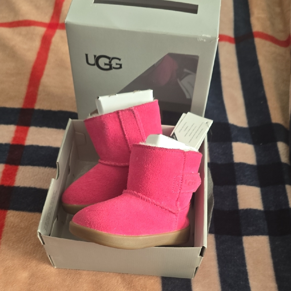 UGG Kids Bright Pink Boots